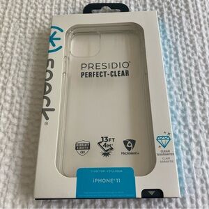 Speck Presidio Perfect-Clear iPhone Case for iPhone 11